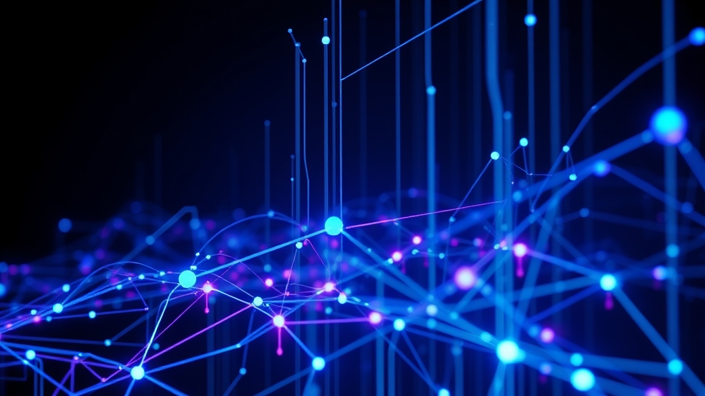 Rappresentazione astratta di flussi di dati digitali e analisi di rete in stile tecnologico